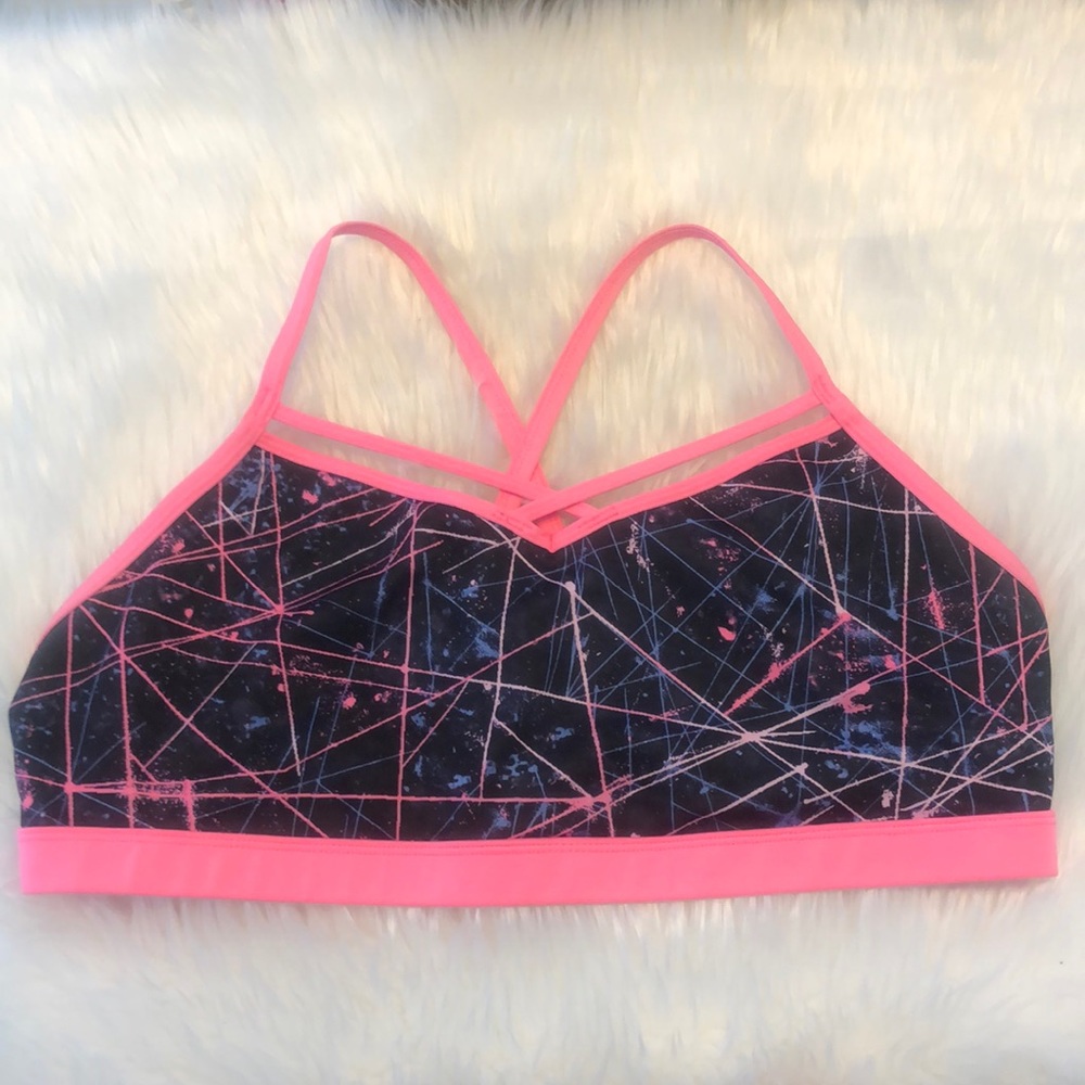 Champion Galaxy Dry Criss Cross Sports Bra XXL